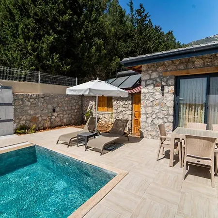 Villa Ravishing With Private Pool Terrace And Backyard In Fethiye