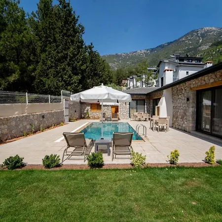 Ravishing With Private Pool Terrace And Backyard In Fethiye Villa Ovacık